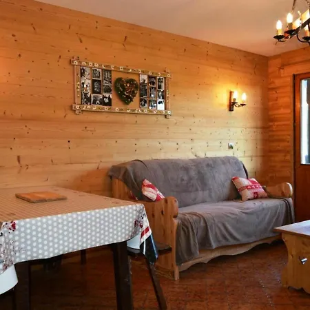 Appt Avec Cheminee, Balcon Sud Et Parking Au Grand-bornand - Fr-1-241-213 Lägenhet